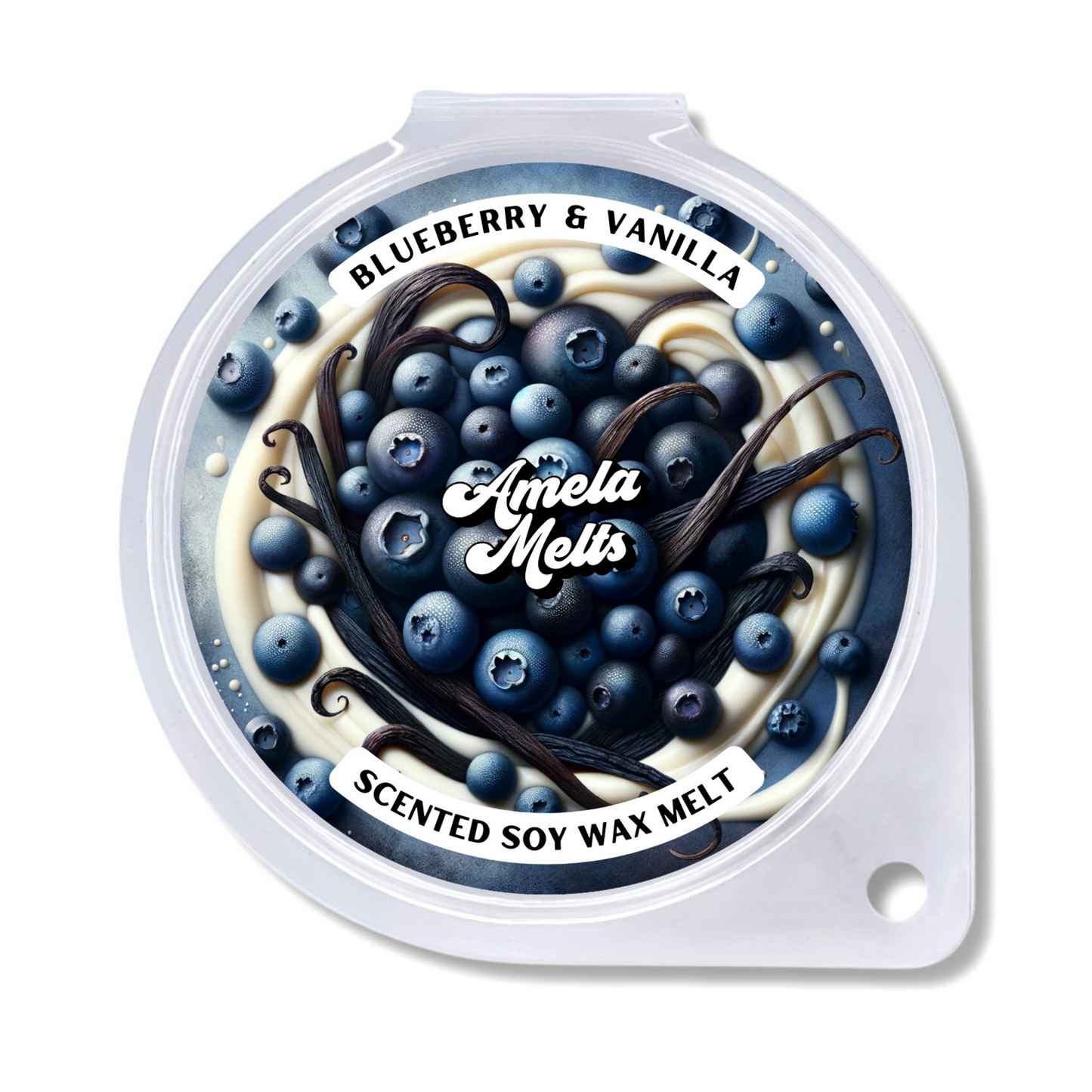 Blueberry & Vanilla Wax Melt | Handmade Soy Wax Melts