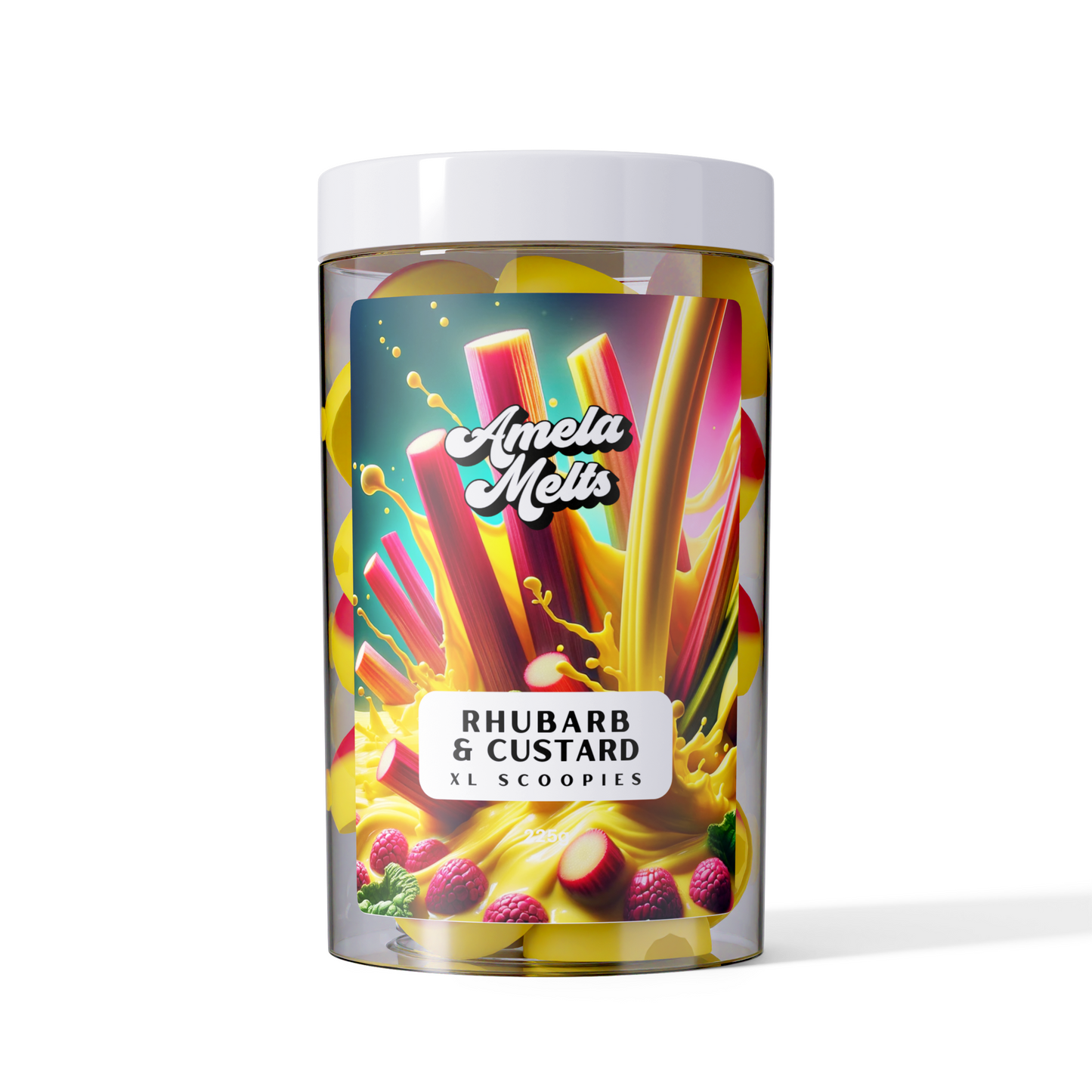 Rhubarb & Custard 225g Wax Melts XL Scoopies