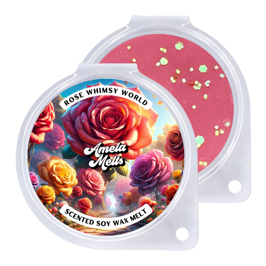 Rose Whimsy World 100g Wax Melt